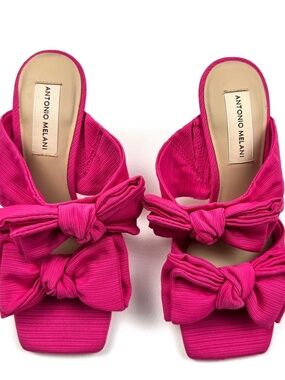 ANTONIO MELANI BOW HEELS